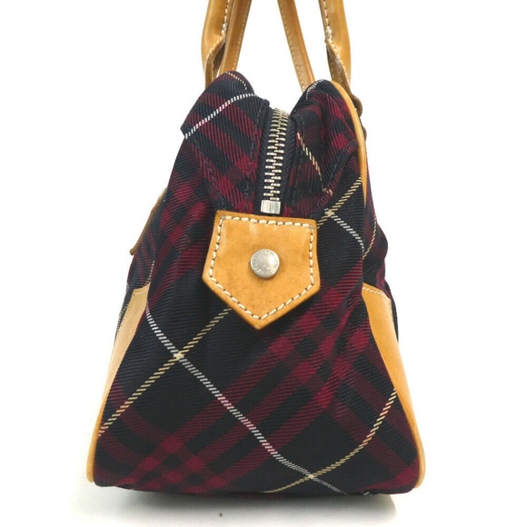 Authentic BURBERRY BLUE LABEL Nova Check Handbag - Picture 2 of 8